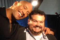 Actor Nick Mundy on interviewing The Rock