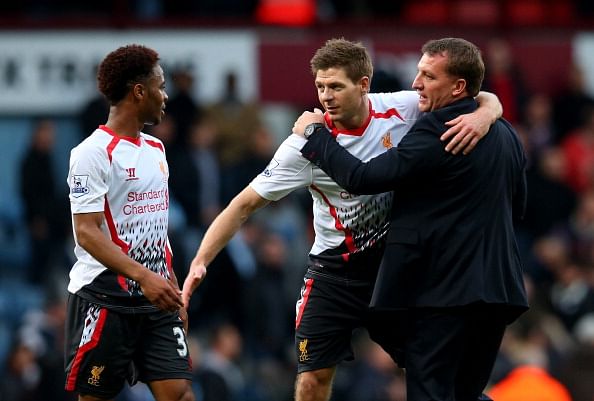 Steven Gerrard urges Raheem Sterling to stay with Liverpool