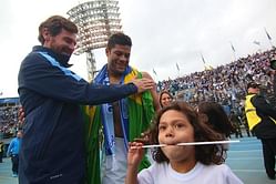 Zenit St. Petersburg celebrate Russian Premier League victory