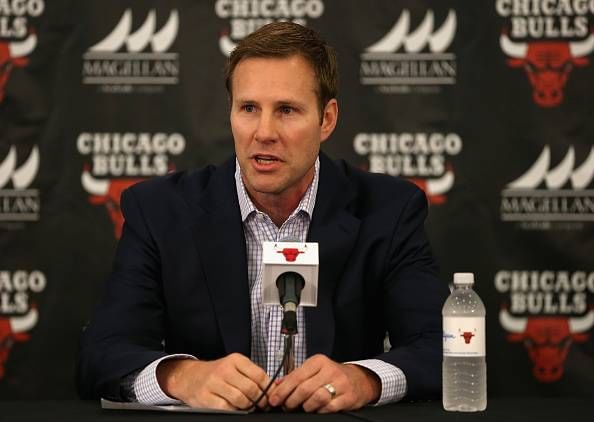 Fred Hoiberg replaces Tom Thibodeau as the Head Coach of the Chicago Bulls