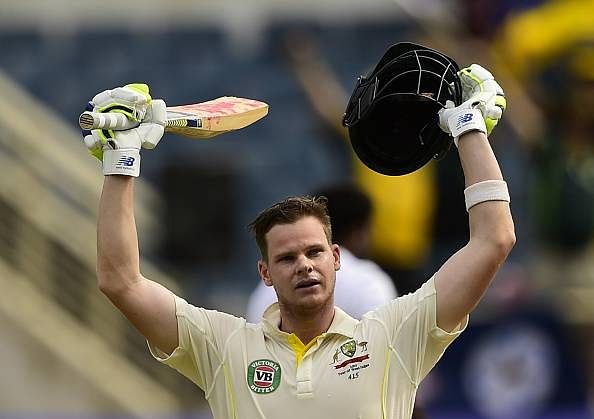 Steven Smith hundred tops Jerome Taylor's spell to give Aussies edge