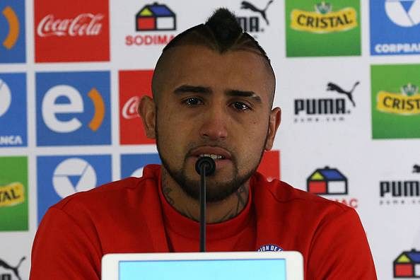 Arturo Vidal released from custody after car crash