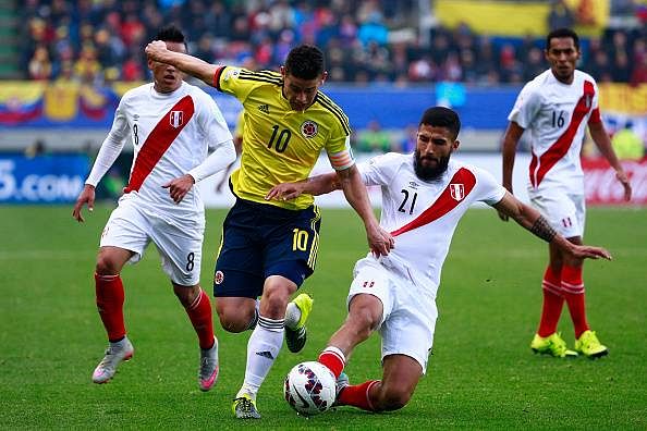 Colombia and Peru progress to the quarters after goalless draw