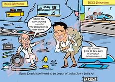 Comic: Rahul Dravid to coach India A & India U-19 teams