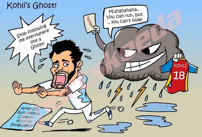 Virat Kohli's ghost