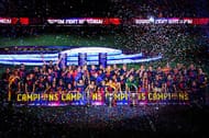 Barcelona Winning Team