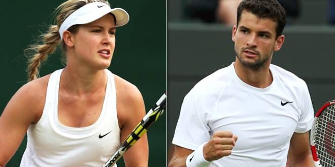 A dip in form for Eugenie Bouchard and Grigor Dimitrov