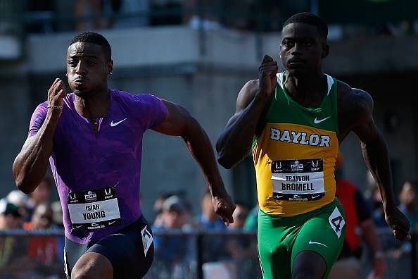 Trayvon Bromell becomes the 10th fastest man in history;clocks 9.84 seconds in the 100m heats