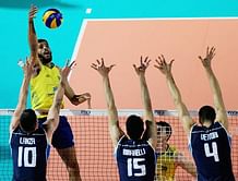 Brazil beats Italy 3-0 in Volleyball World League