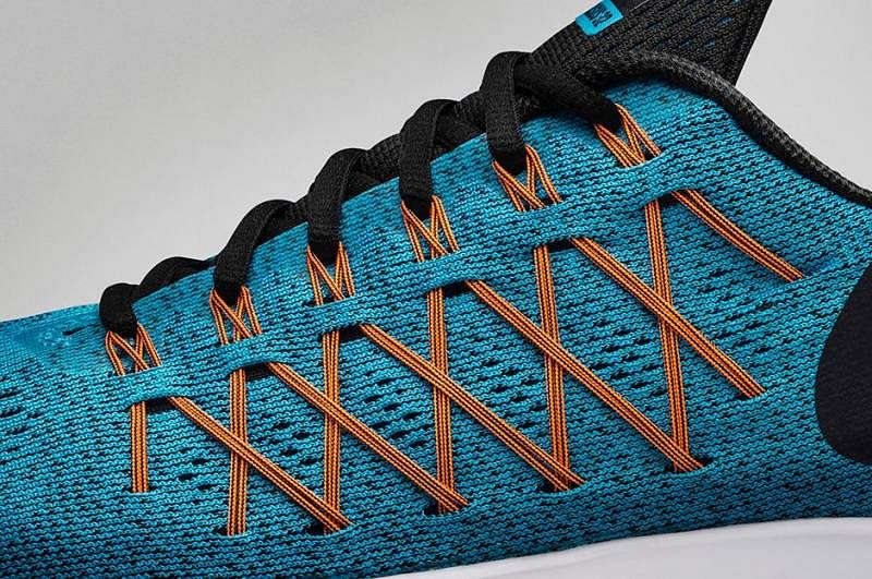 Engineered Mesh Upper along with Flyknit Cables