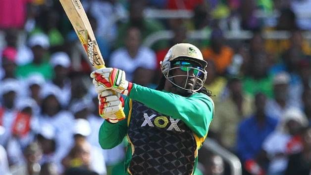 Chris Gayle sets CPL 2015 ablaze with 36-ball 90; scores his 50th T20 half-century
