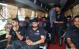 Indian cricket team arrives in Bangladesh