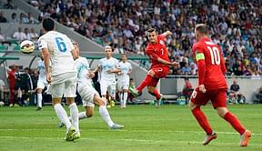 Highlights: Jack Wilshere and Wayne Rooney give England 3-2 win over Slovenia in Euro 2016 qualifier