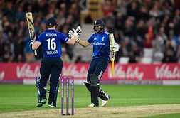 Eoin Morgan and Joe Root lead England to extraordinary win over New Zealand