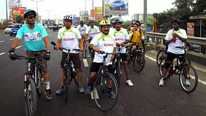 Over 700 cyclists participate in "The Smart Commute 2015"