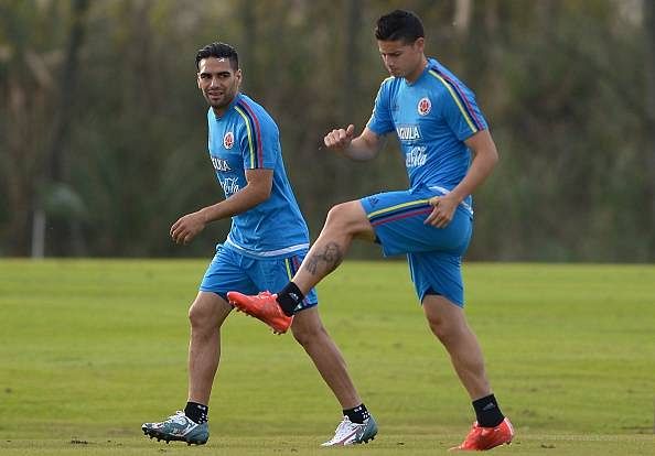 Falcao and James Rodriguez will be expected light up Chile 2015
