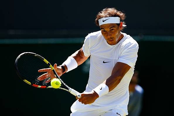 Rafael Nadal starts his Wimbledon campaign with a straight sets win over Thomaz Bellucci