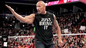 The Rock makes a huge return at WWE Live Event
