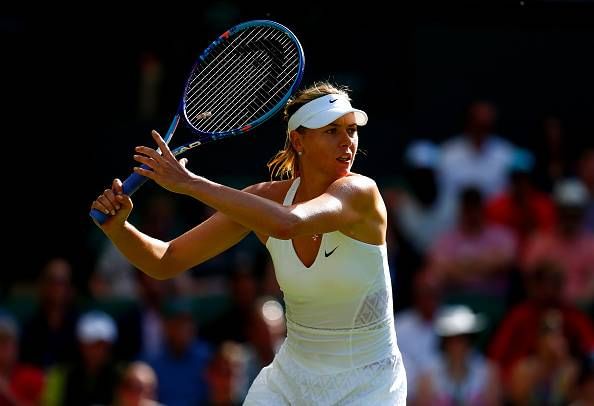 Wimbledon 2015: Maria Sharapova reaches second round with a comfortable win over Johanna Konta