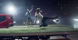 Video: Freestyle footballers driven by Yaya Toure take part in a game of Truckerball
