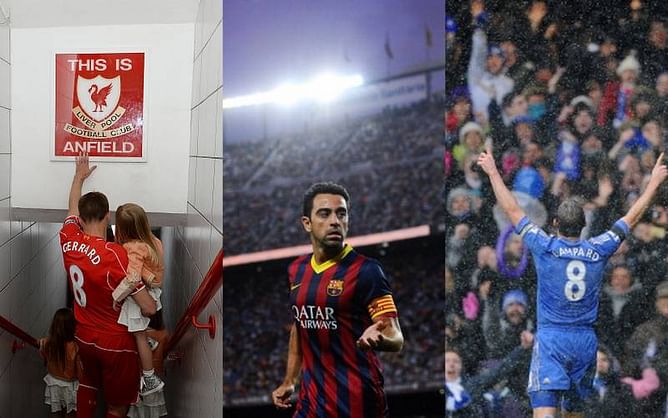 Three legends who have left their homes: Xavi, Gerrard and Lampard