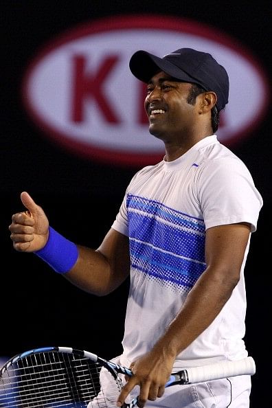 Video: Leander Paes and Novak Djokovic in a friendly exchange