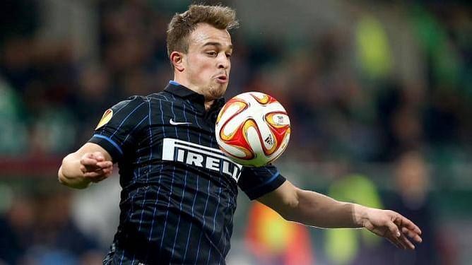 Inter Milan accept Â£12m bid from Stoke City for Xherdan Shaqiri
