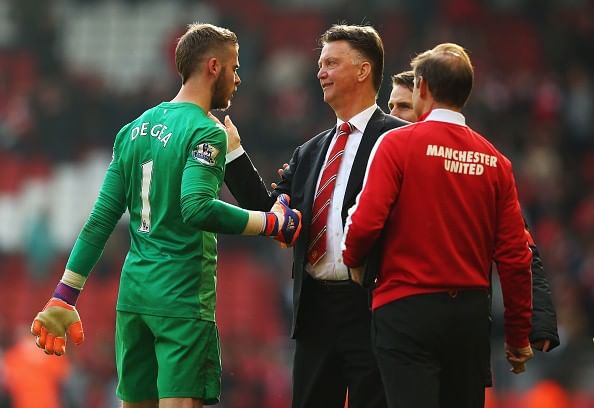 De Gea missed the Club America game due to a 'minor injury': Van Gaal