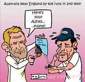 Comic: Australia beat England by 405 runs in 2nd Test