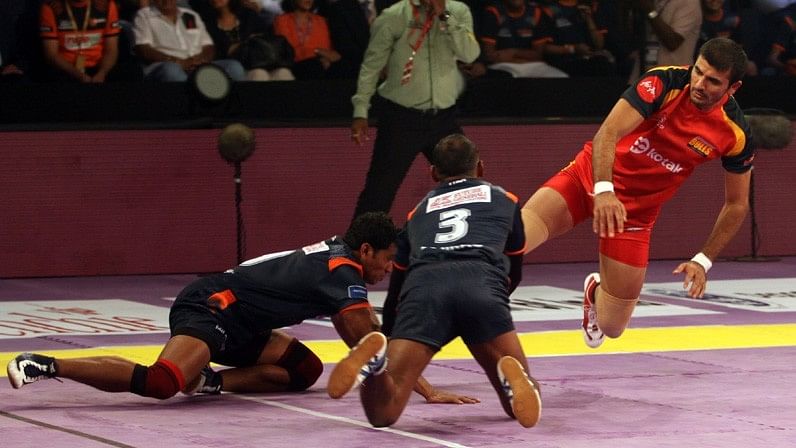 Ajay Thakur scored 127 points in 15 matches for the Bengaluru Bulls in the inaugural PKL season