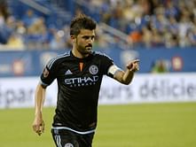 Video: David Villa becomes 'first ever free-kick scorer' for MLS newcomers New York City