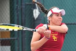 Tennis star Giuliana Olmos talks about her multi-national heritage