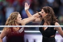 Stephanie and Ronda Rousey gel together at ESPYS awards, The Shield still popular, Natalya