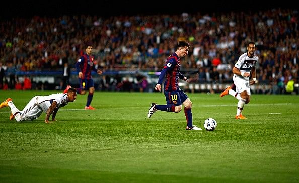 Messi Dribble Boateng