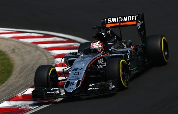 Force India cars to start 11th, 13th