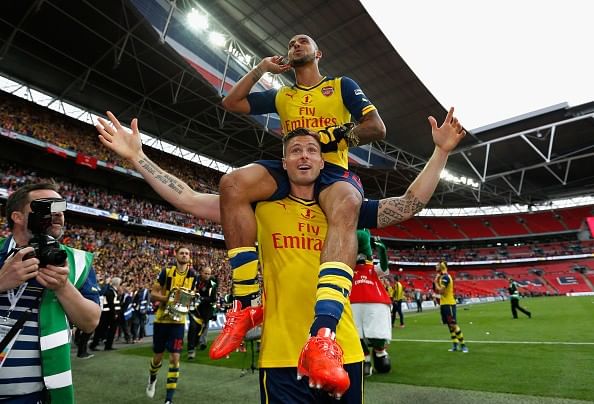 Olivier Giroud Theo Walcott