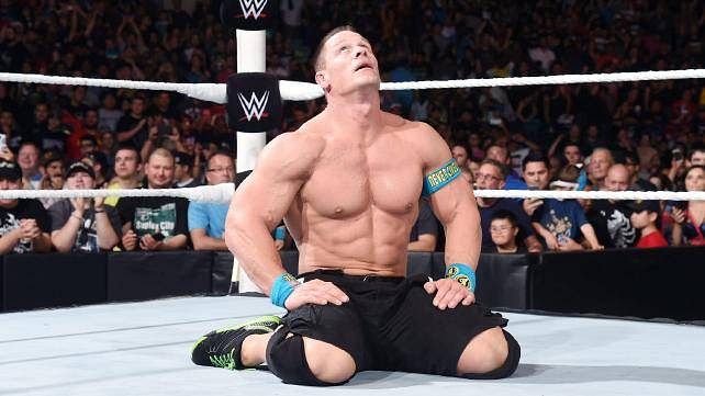 Image result for wwe cena in the crowd