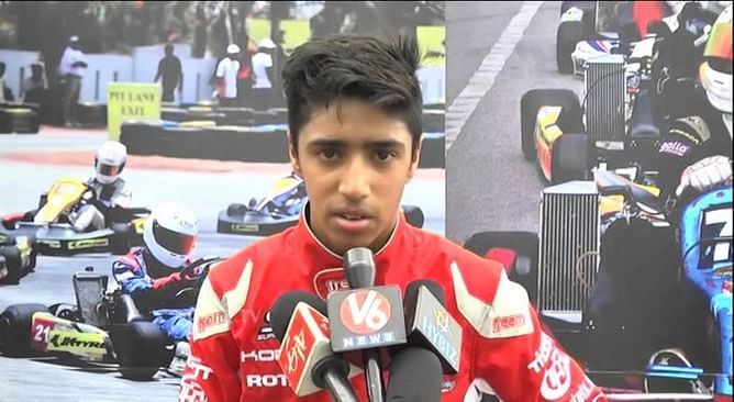 Ricky Donison wins Senior Max category in the second round of the 12th National Karting Championship