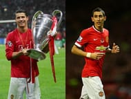 Cristiano Ronaldo Angel Di Maria Manchester United