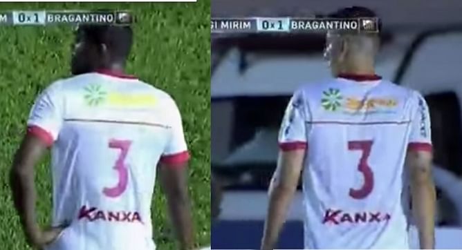 Video: Most bizarre sending off ever as player booked for wearing wrong jersey
