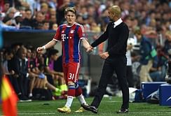 Pep Guardiola raises concerns for Manchester United over Bastian Schweinsteiger's injuries