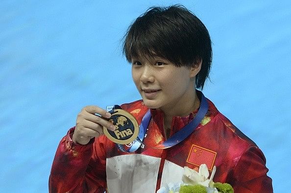2015 FINA World Championships: China's Shi Tingmao wins 3-metre springboard event