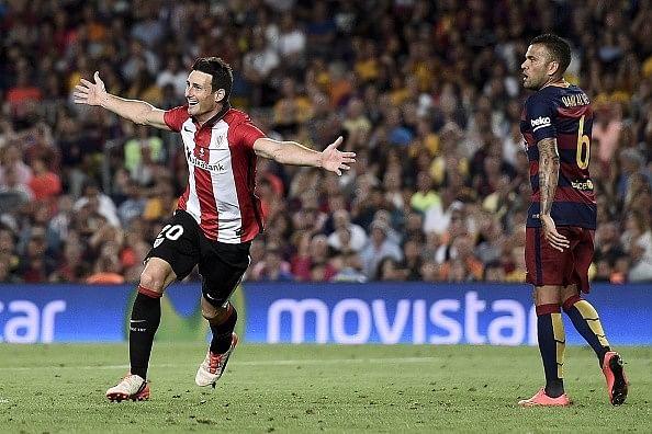 Messi sent off as Athletic Bilbao sink Barcelona to win Spanish Super Cup, Barcelona
