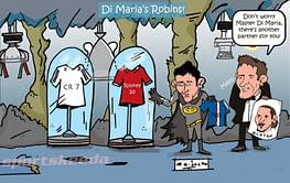 Comic: Zlatan Ibrahimovic could be Angel Di Maria's sidekick at PSG