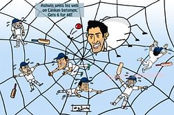 Ashwin spins a web
