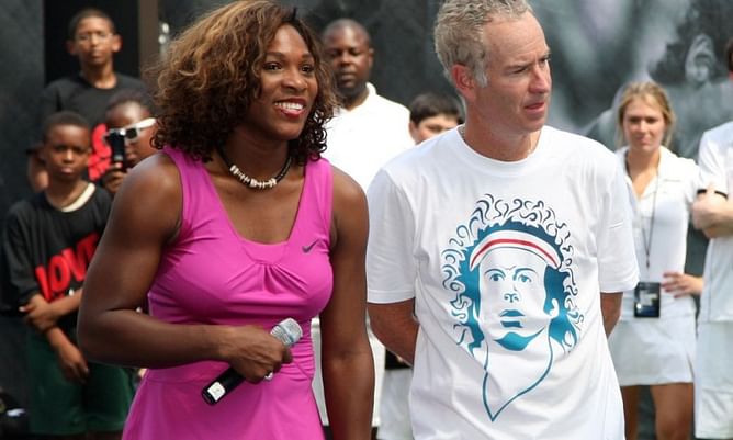 John McEnroe says he can beat current World No. 1 Serena Williams