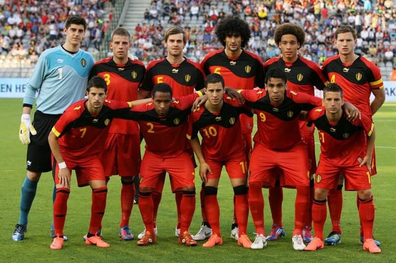 The Belgium National team are ranked 2ndÂ in the FIFA rankings now