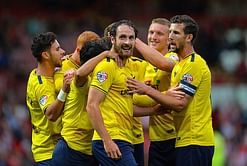 Video: Oxford City's Kemar Roofe stuns Brentford with an amazing 40-yard lob