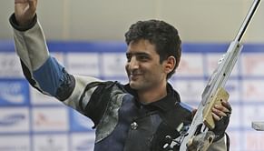 India's Chain Singh seals an Olympic quota in the 50m Rifle 3 Position event