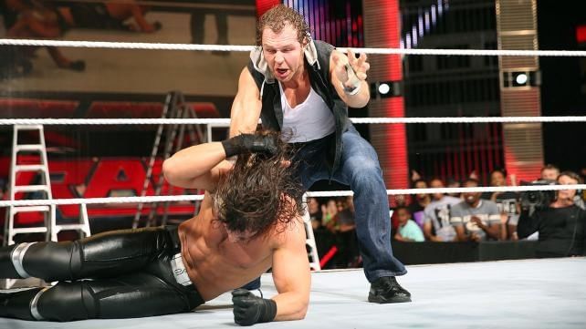 Post-SmackDown Ambrose - Rollins segment, Trish on Sara & Natalya, The Rock - Ballers